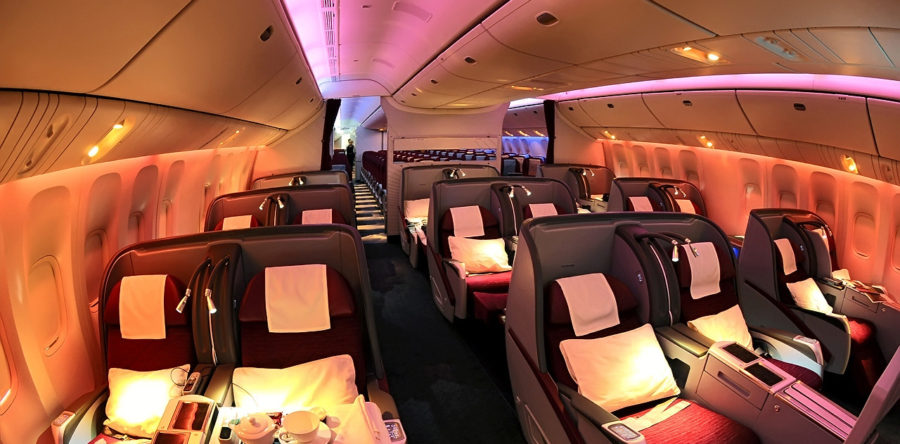 Wie Sie ein kostenloses Upgrade im Flieger zu kriegen: 5 Tricks, wie Sie ein Business-Class Upgrades bekommen
